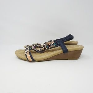 Redz Cushioned Wedge Sandal